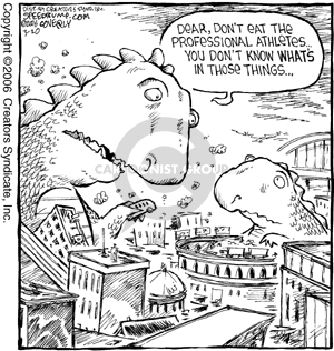 Comic Strip Dave Coverly  Speed Bump 2006-03-20 baseball steroids